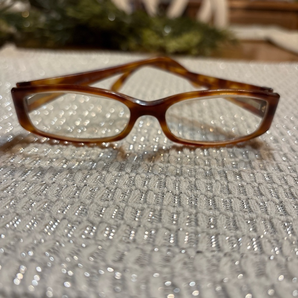 Versace Tortoise Shell Low Rx Reader Eyeglasses Mod 3091-B 136 51-15 135